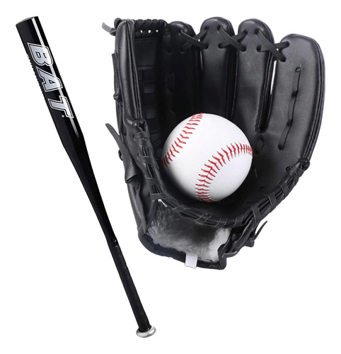 Set Beisbol Infantil Bate Aluminio+guante+ Pelota   Mnr