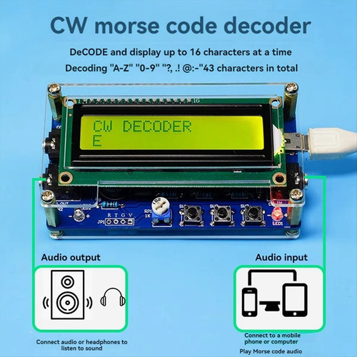 / Decodificador De Código Cw Morse Atualizado