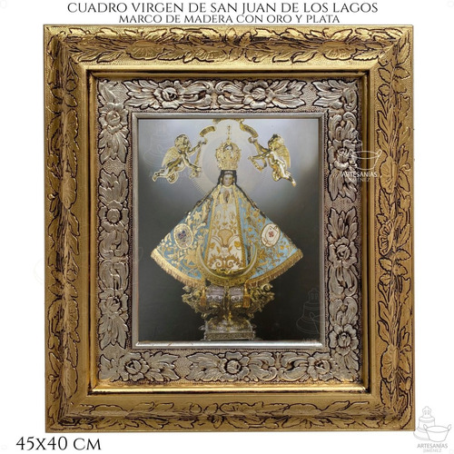 Cuadro Virgen De San Juan De Los Lagos 45x40cm C015