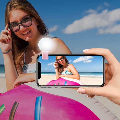 Anillo De Luz Selfie Para Teléfono Luz Recargable Para Selfi
