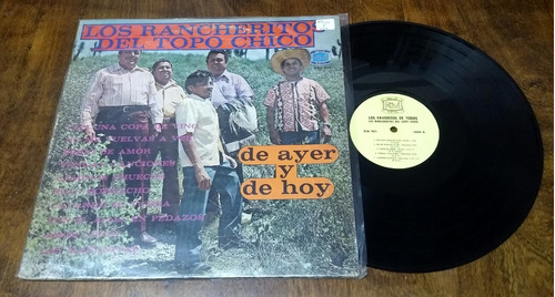 Los Rancheritos Del Topo Chico De Ayer Y De Hoy Lp Disco Us 