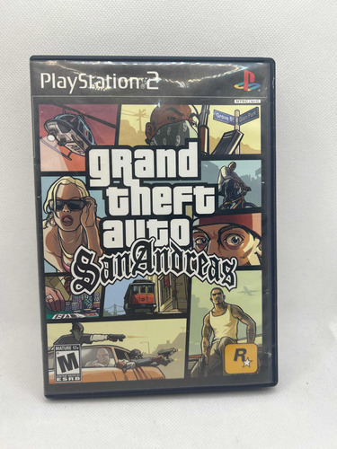 Grand Thef Auto San Andreas Ps2