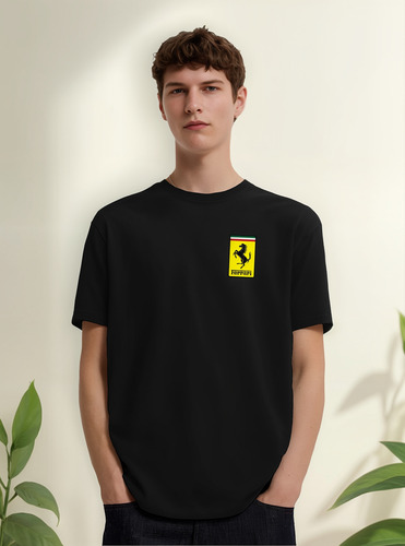 Playera De Algodon Ferrari Vehiculos Carrera