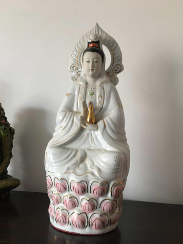 Diosa Kuan Yin En Porcelana China