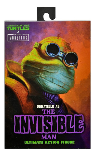 Neca Universal Monsters Tmnt Ultimate Donatello Invisible