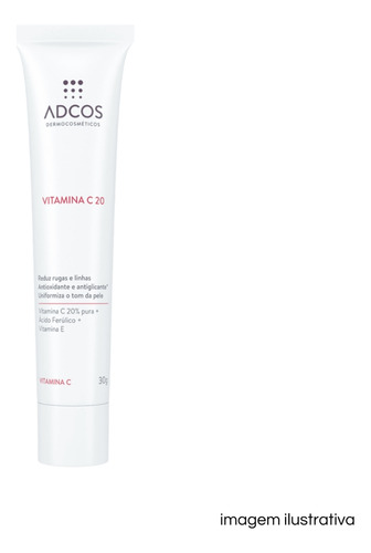 Creme Vitamina C 20 Adcos Derma Complex 30g Dia/noite Todo Tipo De Pele Dia/noite