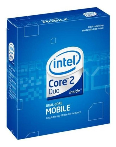 Processador Intel Core 2 Duo T8300 BX80577T8300  de 2 núcleos e  2.4GHz de frequência