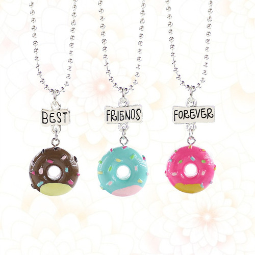 Juego De 3 Collares De La Amistad Para Niños Con Forma De Do