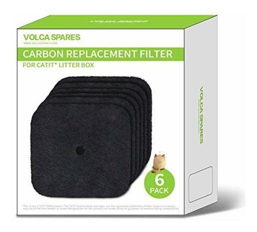 Volca Spares Filtro De Repuesto De Carbono Para Caja De Aren