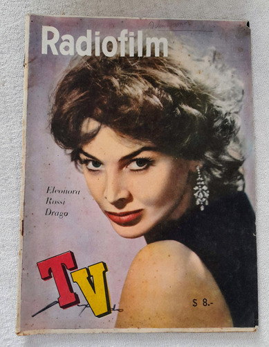 Revista Antigua Radiofilm #840 - Eleonora Rossi Drago - 1961
