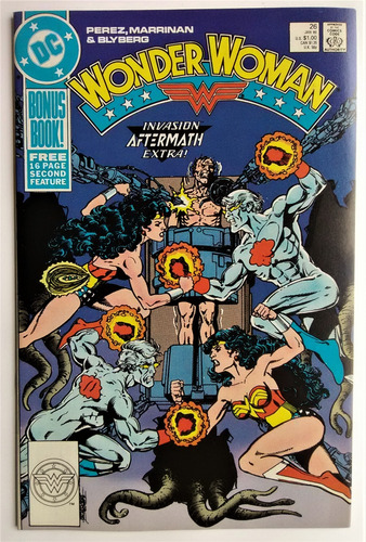 Wonder Woman 26 Dc Comics 1989 Guy Gardner George Perez 