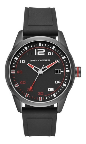 Skechers Sr5076 Reloj Análogo Para Hombre Con Correa De Sili