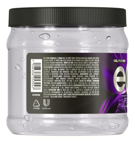 Ego Gel Force Fragancia Masculina Intensa, 950 Ml