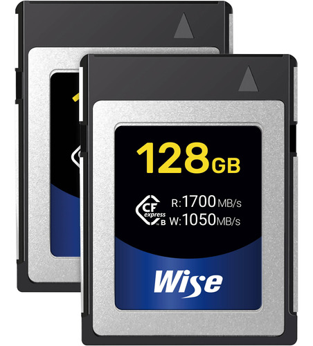 Wise Advanced 128gb Cfx-b Series Cfexpress Memory Card (2-pa