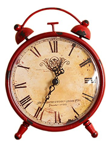 Cklt Reloj De Mesa Vintage, Estilo Europeo Creativo Antiguo 