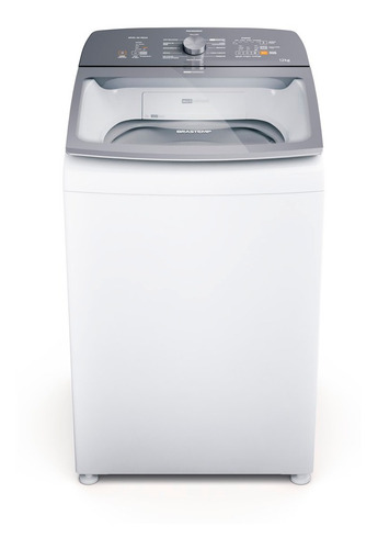 Imagem 1 de 10 de Máquina De Lavar Brastemp 12kg Branca Água Quente Com Ciclo 