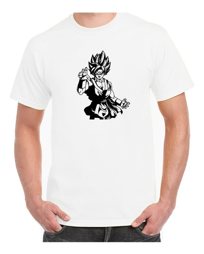 Goku Playera Hombre Mujer Camiseta Dragon Ball Z Algodón | Envío gratis