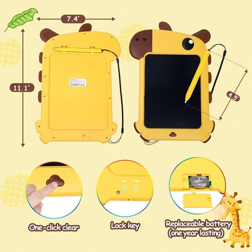 Ea Tableta Lcd For Escribir For Niños Tableta De Aprendizaje
