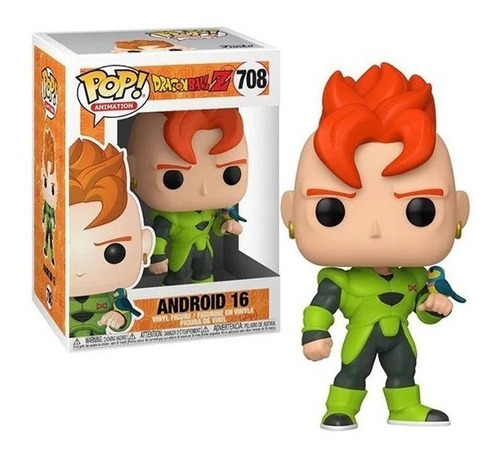 Funko Pop Nuevo Vinilo 10cm Dragon Ball Z - Androide 16