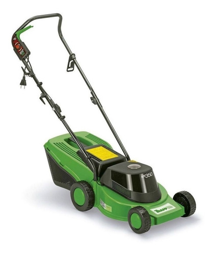 Cortador de grama elétrico Trapp WM 350 com cesto recolhedor 1800W verde e preto 127V