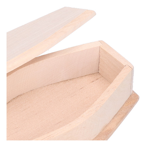 Caja De Accesorios Para Ataúdes De Halloween, Caja De Madera