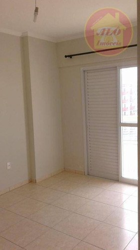 Apartamento À Venda, 76 M² Por R$ 360.000,00 - Caiçara - Praia Grande/sp - Ap5593