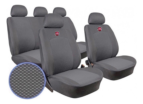 Capas Banco Estofado Grosso Carro Fiat Palio Siena Uno Punto
