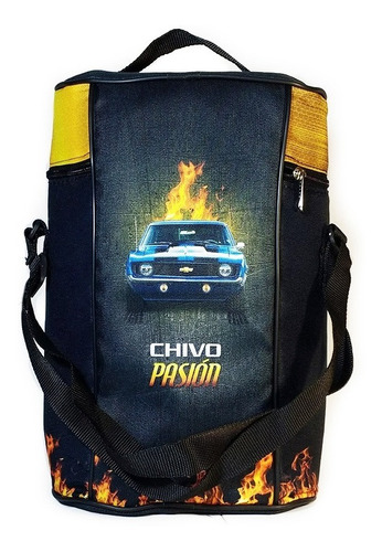 Imagen 4 de 5 de Equipo De Mate Sin Termo Chevrolet Cuero Kit Set Matero