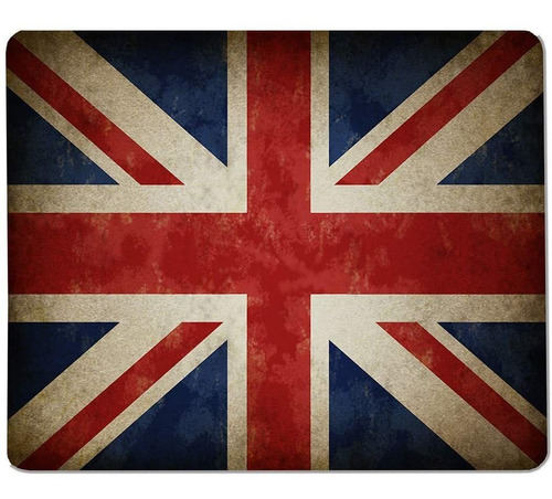 Mouse Pad Antideslizante 20x24cm - Diseno Bandera Britanica