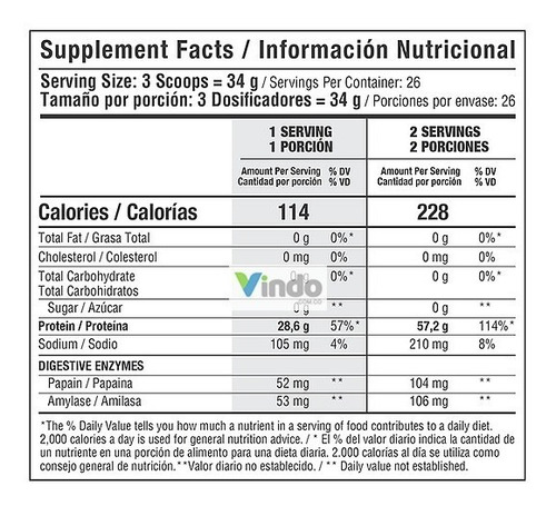 Iso Whey 2lbs Healthy Sports Proteina Limpia Hidrolizada