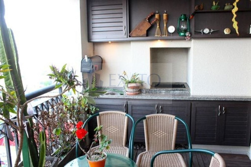 Imagem 3 de 15 de Excelente Apartamento 107 M2 Útil, 3 Dormitórios, C Suíte, Varanda Gourmet, Ótimos Armários, 2 Vagas - Em45118