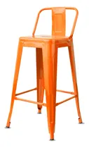 Comprar 4 Bancos Altos Con Respaldo Silla Tolix Vintage Bellair