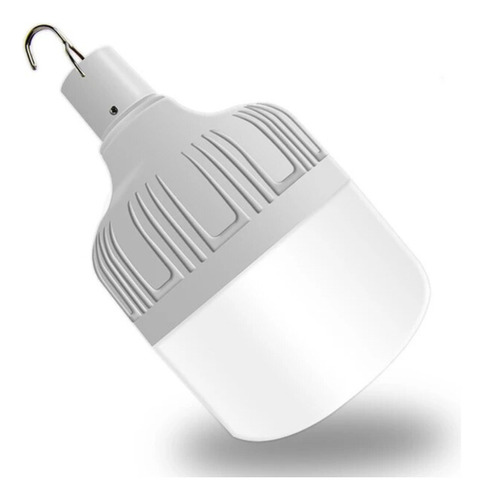 Bombillo Led Recargable Emergencia 3 Modos Alto Brillo 100w Luz Blanco Frío 5v