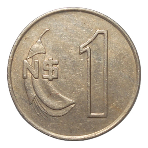Uruguay 1 Peso 1980 - Flor Del Ceibo - Escudo - Km#74
