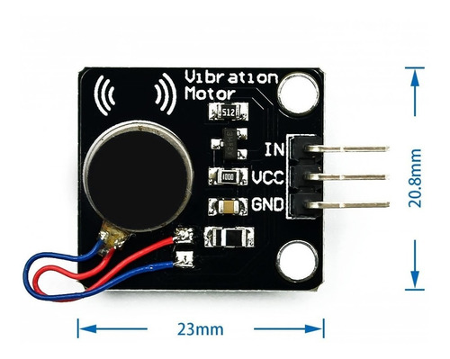 Módulo De Vibração Motor Dc Pwm ( Nfe )