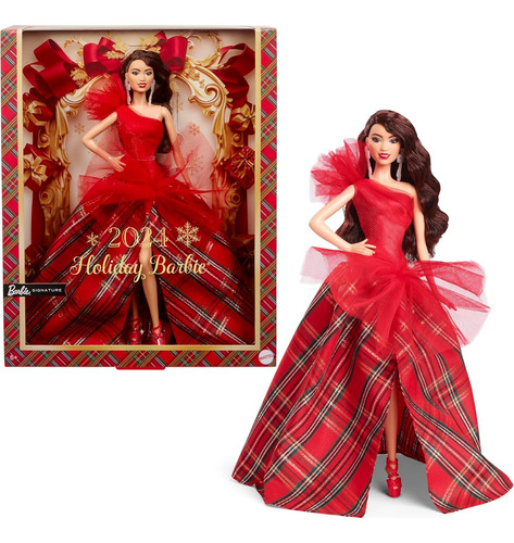 Barbie Signature Holiday 2024 Cabello Cas Oscuro Ed Limitada