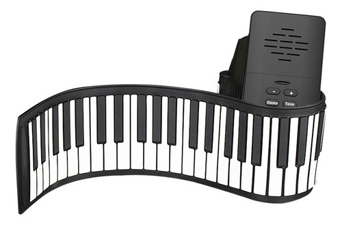 Piano Electrónico Portátil Plegable Para Principiantes, Pian