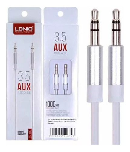 Cable De Audio Auxiliar Uno-unode 1 Metro Ldnio 3.5mm Ls-y2