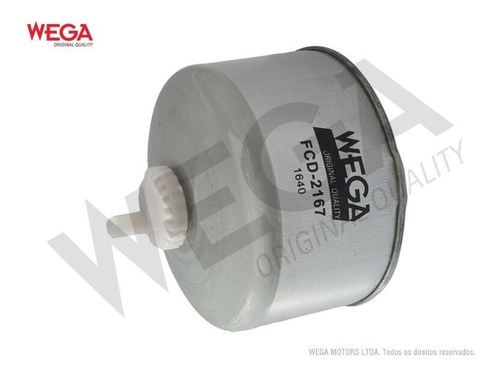 Imagem 2 de 6 de Filtro De Combustivel Range Rover Discovery Wega Fcd2167