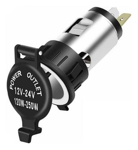 Toma Enchufe Hembra Universal 12v - 24v, Auto Camion Lancha