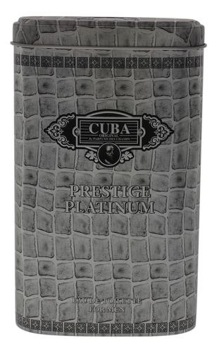 Perfume Cuba Cuba Prestige Platinum Edt 90ml Para Hombre