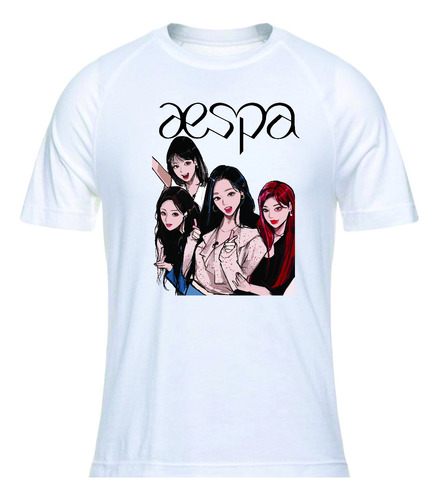 Camisetas Grupo Musical Aespa Integrantes Kpop