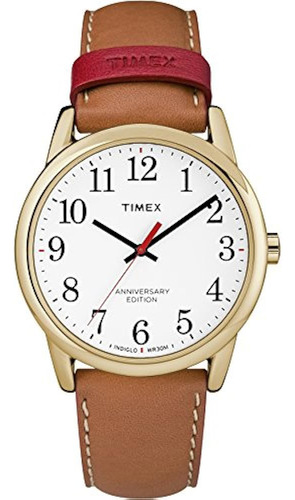 Timex Reloj De Pulsera Para Hombre Con Correa De Piel De 149