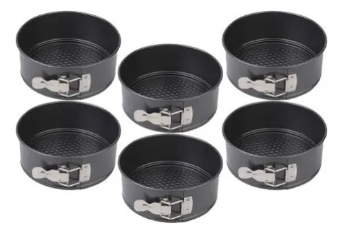 Molde Torta Desmontable Set 6 Piezas 18/20/22/24/26/28 Cm