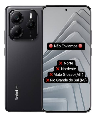 Xiaomi Redmi Note 14 5g 256 Gb Dual Sim 8 Gb Global - Nfc Preto