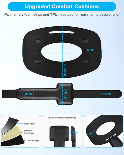 Correa Ajustable Para Cabeza Compatible Con Oculus Quest 2 V