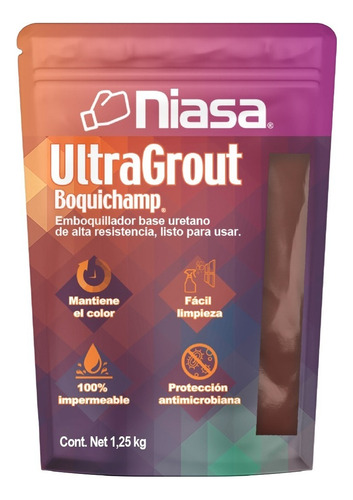 Emboquillador Boquichamp Ultragrout Pisos Y Muros Terracota