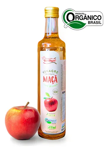 Vinagre de Maça Fazenda São Roque 100% Organico 500ml