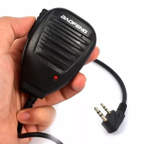 Microfone Mini Ptt Externo Para Rádio Ht Comunicador