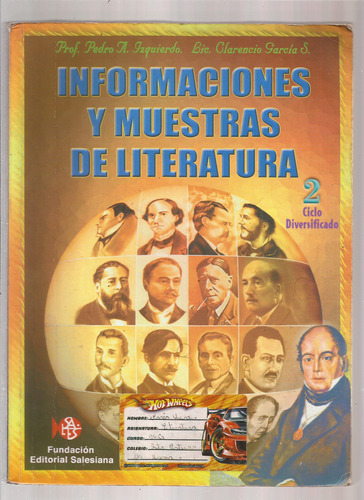 Informaciones Y Muestras De Literatura 5° Año  *^